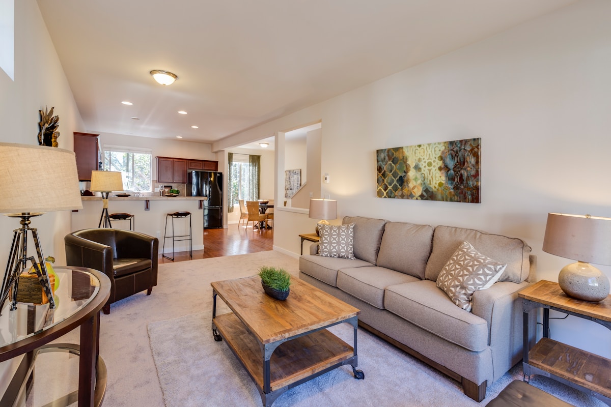 Inviting living room interior